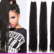 occident African American Weaving Kits Braiding Kits Gradient wig twist Black Hair braid Fashion womens African hair accessories