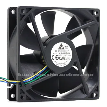 

Delta AUB0912VH 9025 4-Pin PWM Temperature Control Speed and Large Air Flow Cooling fan CPU Chassis cooler