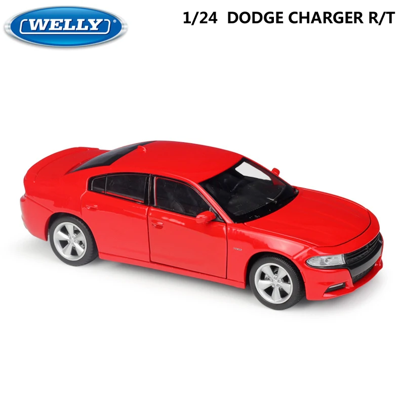 WELLY литая модель автомобиля 1:24 2016 Dodge Challenger R/T классический спортивный автомобиль
