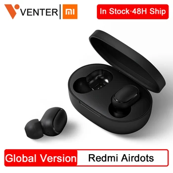 

Global Version Xiaomi Redmi Airdots TWS Earphone Mi True Wireless Earbuds Basic Bluetooth 5.0 Earphone Handsfree AI Control