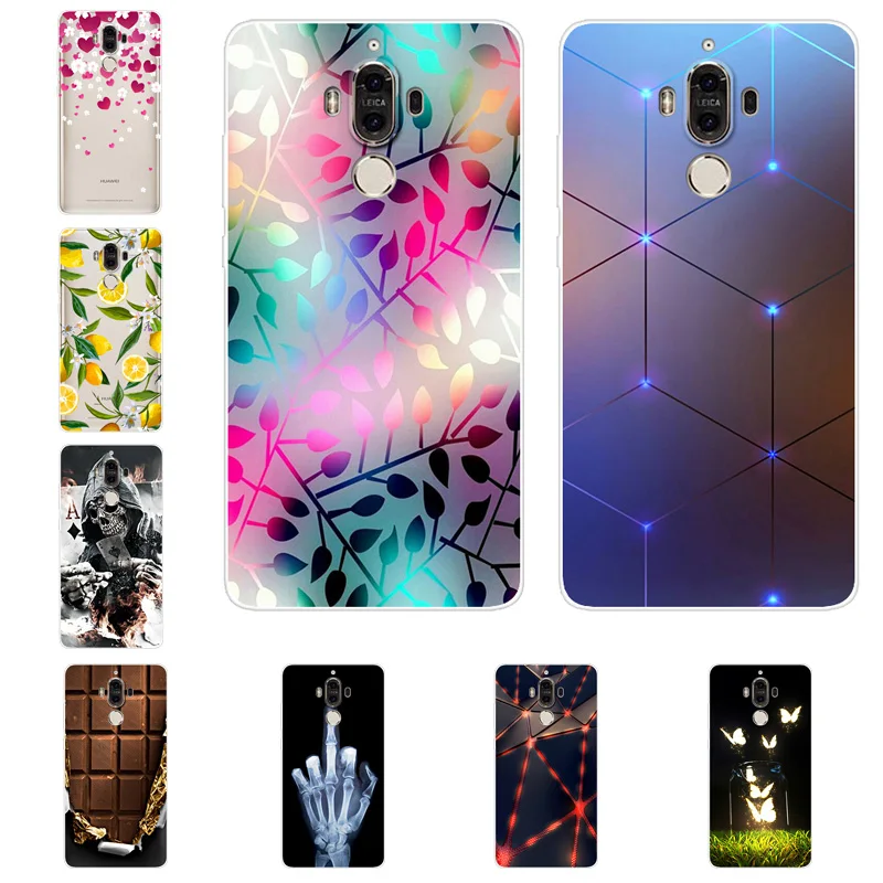 

Printing Cover For Huawei Mate 20 lite RS 20 20X 20 Pro Phone Case Cute Animal Soft Silicone TPU Cover For Mate 9 10 10lite Capa