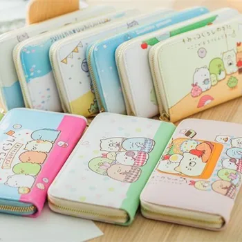 

1pc Cartoon Sumikko gurashi Wallet PU Leather Wallet Leisure Purse Wallets Long Coin Purse Card Holders Carteras