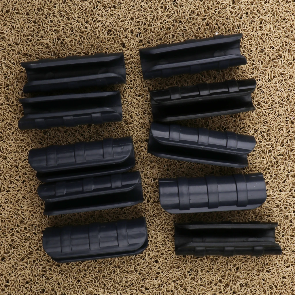 10pcs 0.98'' Garden Buildings Tube Clip Greenhouse Frame Pipe Film Clamp Heavy Duty