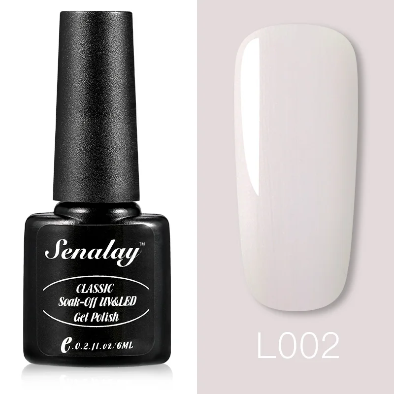 SENALAY Гель-лак для ногтей, Лаки, основа, верхнее покрытие, Полупостоянный УФ светодиодный гель для ногтей, маникюрный набор для ногтей - Цвет: RE12-L002