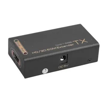 

HDMI Extender 60m Extension HD HDMI Extender Over cat5e/6 Ethernet Cable Support 3D Transmitter Receiver Clearance sale