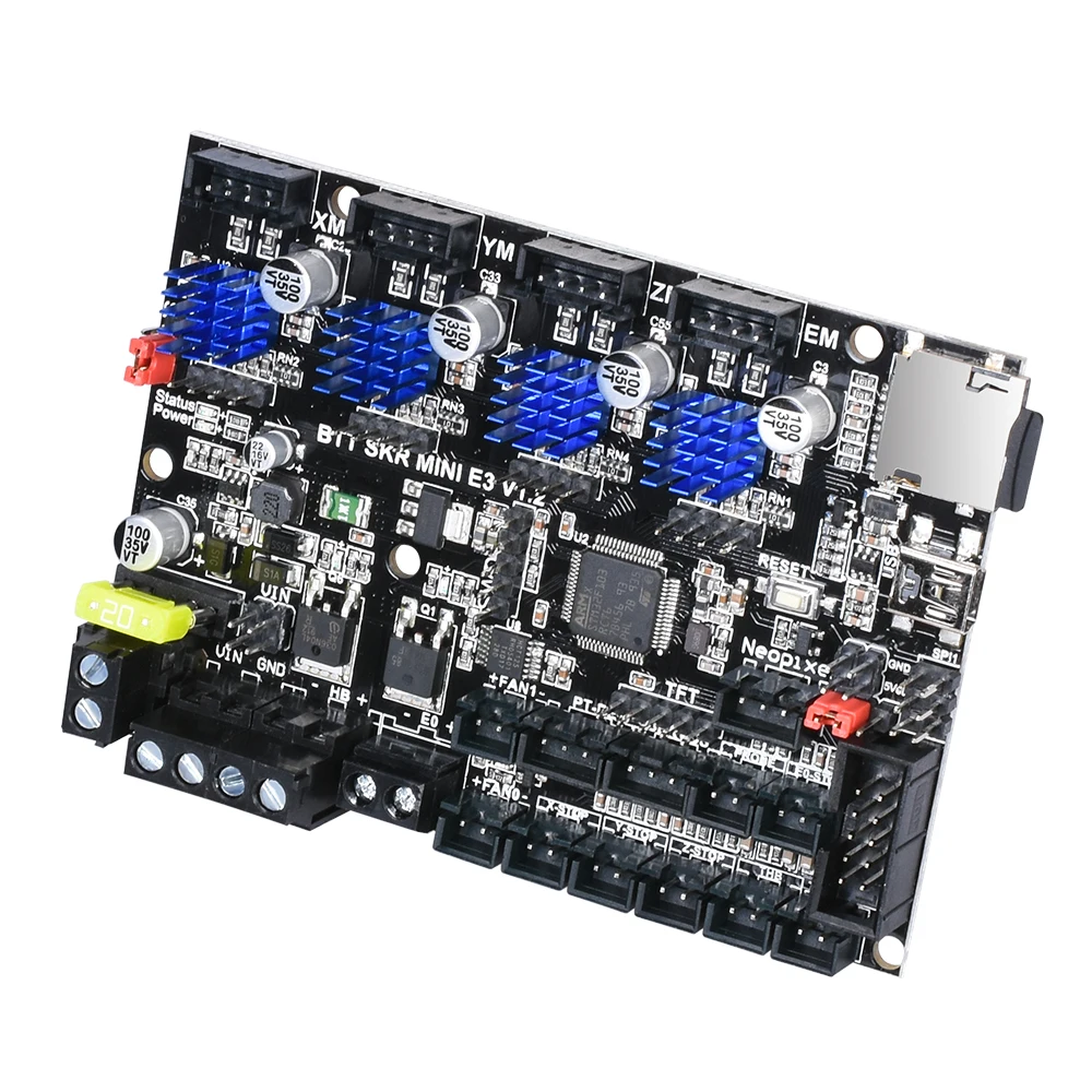 Материнская плата BIGTREETECH SKR MINI E3 V1.2 TFT24 V1.1 комплект с панелью сенсорного экрана для