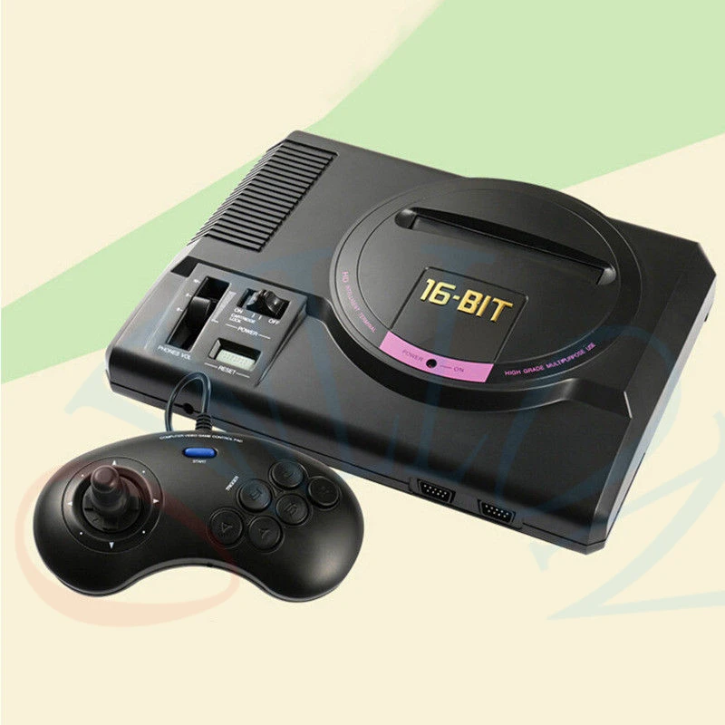 16 бит HDMI видео игровая консоль SEGA Genesis 126в1 бесплатные игры высокой четкости с 2,4G беспроводной контроллер реальные аппаратные средства стерео