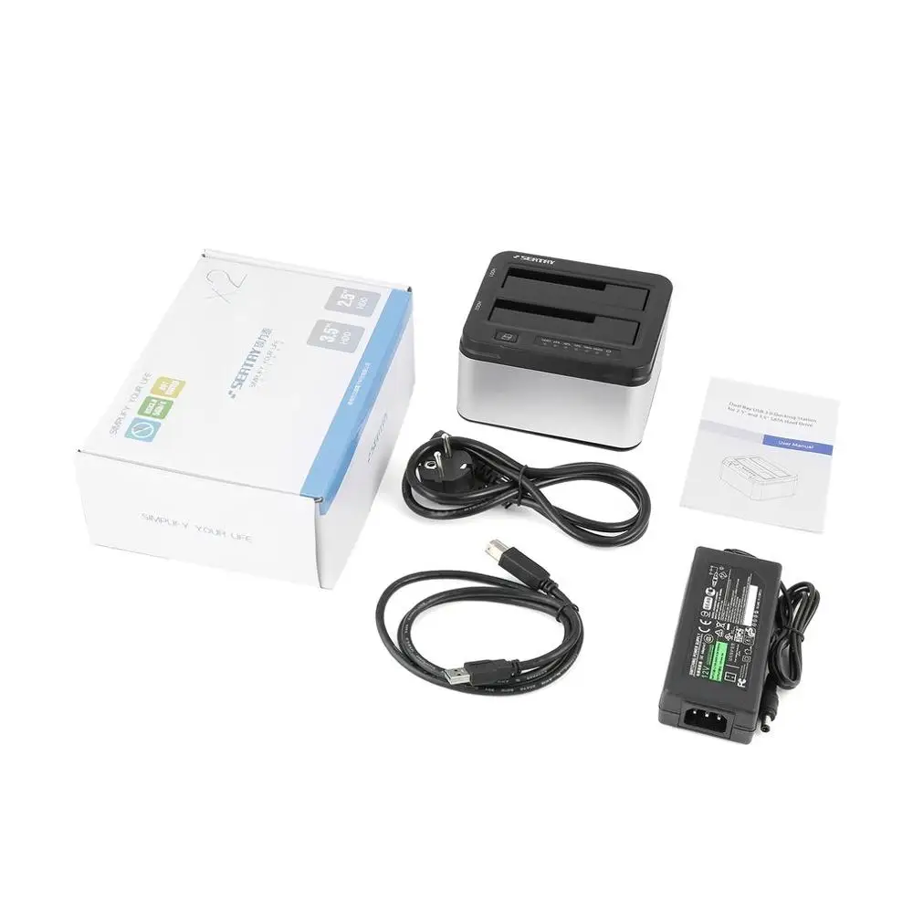 25 pulgadas 35 pulgadas 30 pulgadas USB SATA HDD carcasa Disco Duro HD622 HDD estación de acoplamie