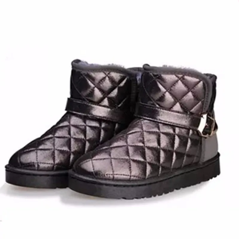 Зимние сапоги; женские повседневные новые зимние сапоги-трубы; Zapatos De Mujer chaussures femme Botines Mujer bottes femme; искусственный мех
