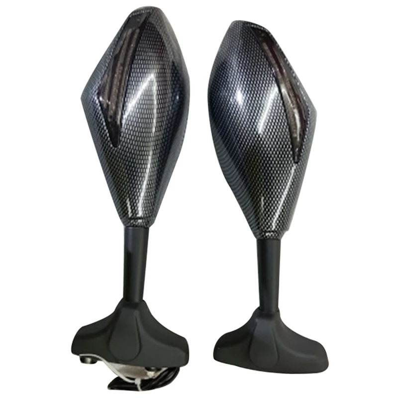 Мотоцикл светодиодный поворотник зеркала для KAWASAKI NINJa 6R 9R 650R 250R 636 YAMAHa YZF R1 R6 R6S/SUZUKI GSXR 600 750 1000 KATANA