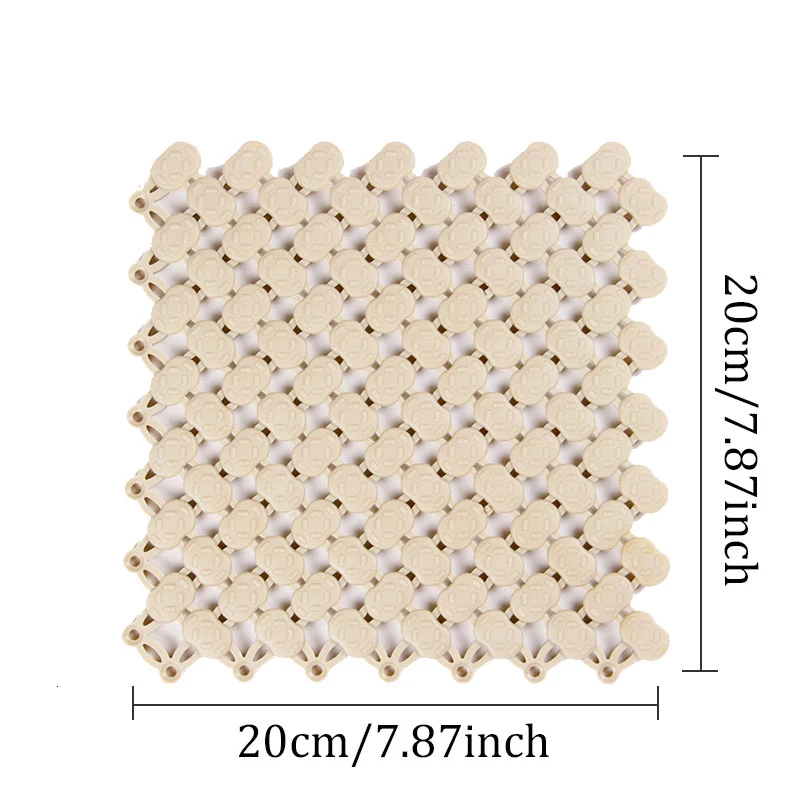 RFWCAK 10 шт. Простроченный коврик для пола из ПВХ коврик для резки коврик для ванной комнаты коврик для кухни нескользящий коврик DIY Коврик для ванной Аксессуары для ванной комнаты