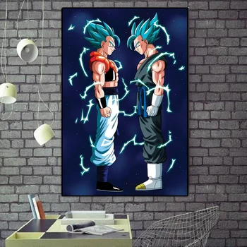 

Japan Anime Cartoon Characters Poster Canvas Painting HD Dragon Ball Posters Prints Wall Art Picture Kids Room Decor Cuadros