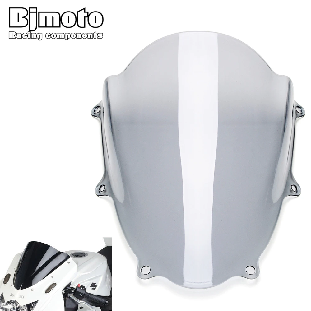

GSXR-1000 1 pc Motorcycle Street Bike Smoke/Light Smoke Windshield Windscreen For Suzuki GSXR 1000 GSXR1000 2017 2018 2019