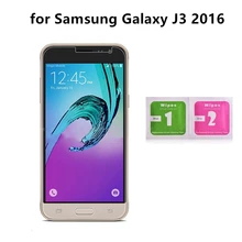 Гарантия качества для samsung Galaxy J3 не полная защитная крышка для экрана защитное закаленное стекло с салфетками