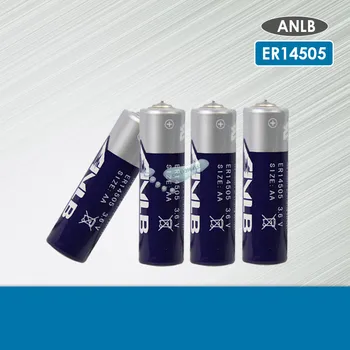 

4pcs ANLB ER14505 14505 2400mah AA industrial lithium battery LR6 R6P For GPS tracking Cameras Memory backup Medical equipment