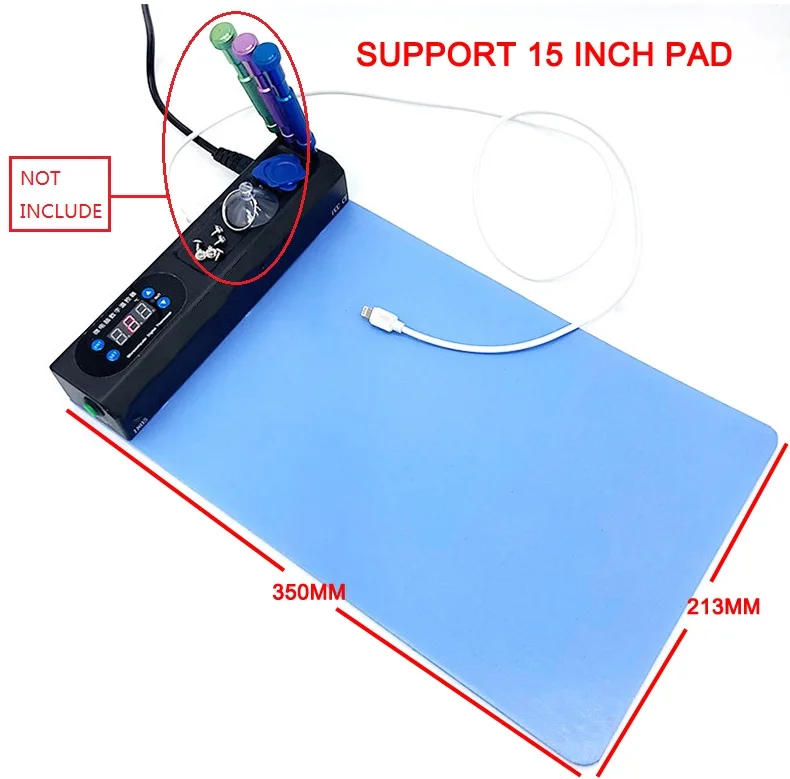 15 inch Multi-function screen repair kits separating tool open lcd separat or machine heating phone and ipad open mat