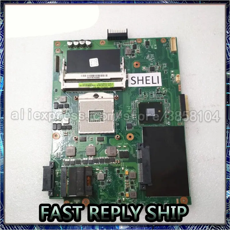 Материнская плата SHELI для Asus K52F REV.2.2 DDR3 s989 69N0GTM10E02 | Компьютеры и офис