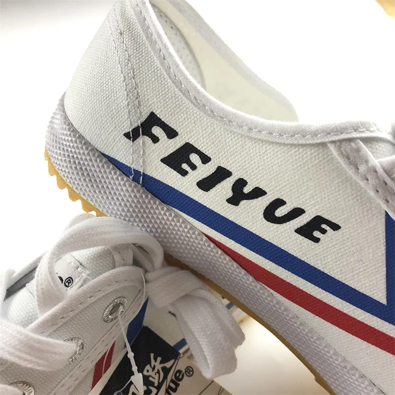 Китайская FEIYUE обувь для кунг-фу, Классическая обувь для боевых искусств, Таи Чи, каратэ, Тканевая обувь для детей, мужские удобные дышащие кроссовки для бега