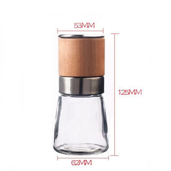 

Kitchen Grinder Tool Salt Pepper Grinder Pepper Grinder Blender Seasoning Container Seasoning Condiment Container Rack