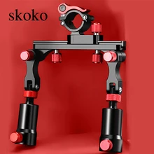 

1pcs Universal Double Turret Seat Thickened Fishing Bracket Pole Holder Outdoor Fishing Tackle Fishing Box Double Turret Bracket