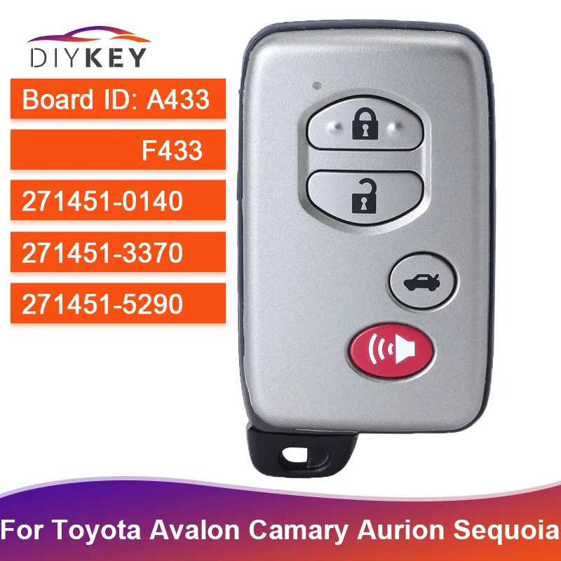 Материнская плата DIYKEY A433 F433 271451-0140 / 271451-3370 271451-5290 для смарт-ключа Toyota Avalon Camary Aurion