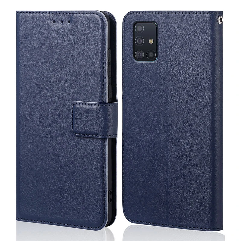 

Кожаный чехол для Samsung A51, чехол для телефона Samsung Galaxy A51 SM-A515F A515 A515F, откидной Магнитный чехол-бумажник, чехол для samsung a51
