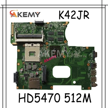 

AKemy K42JR Motherboard HM55 HD5470 512M For Asus A40J K42JZ K42JY X42J Laptop motherboard K42JR Mainboard K42JR Motherboard