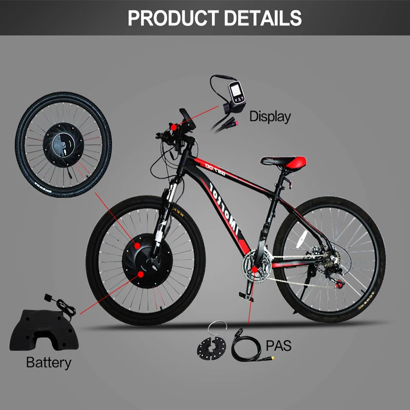 29 inch mountain bike electric conversion