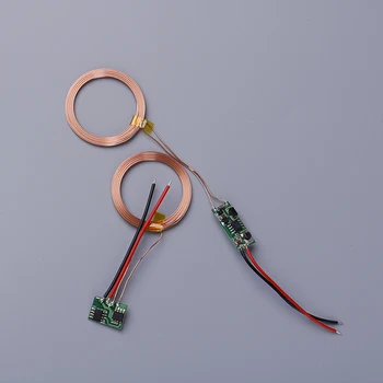 

Wireless Charging Module Power Supply Coil Charger For Mobile Phones MP3 Transmitter Receiver Module Center Resonant