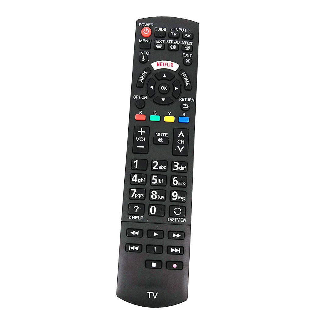 New Replacement For Panasonic Viera Hd Led Plasma Tv Netflix Home Audio Remote Control N2qayb001008 Fernbedienung Remote Controls Aliexpress