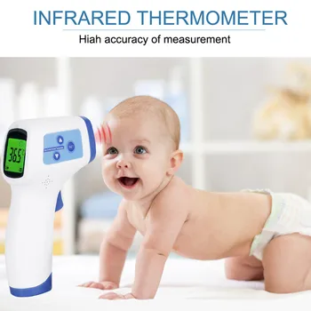 

Household handheld forehead thermometer forehead thermometer LED digital infrared thermometer forehead термометр уличный 40*