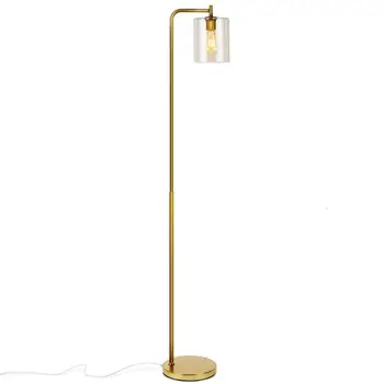 

Modern Designer Portable Luminaire Arc Floor Standing Lamp With Glass Shade Brass Floor Lamp/light stehlampe