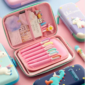 

pencil case cute Unicorn school supplies pencilcases pouch estuche estojo escolar piornik trousse scolaire pen box school kawaii