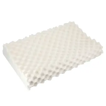 

Safe Natural Latex Breathable Comfortable Stereotypes Pillow for Neck Spine Protect Breathable Pillow Flat Wave Pillow