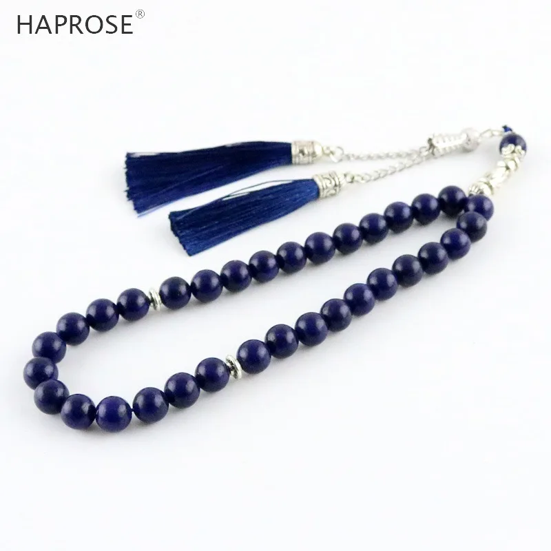 n a Original Lapis Lazuli Blue Beads Stones Islamic Rosary Muslim Rosary Tasbih Jewelry Rosary Misbaha Gift