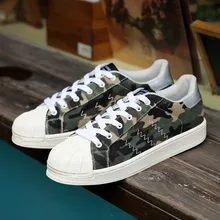 Мужская Вулканизированная обувь модная камуфляжная Обувь На Шнуровке весенне-осенние туфли на плоской подошве мужские кроссовки в стиле хип-хоп, трендовая прогулочная обувь J2-16