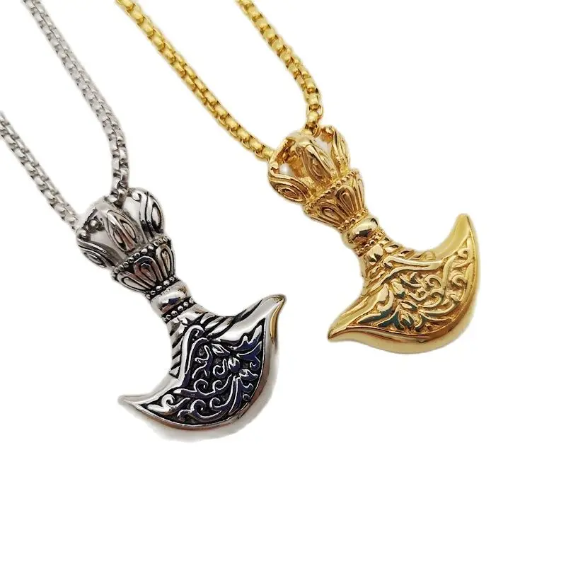 

316L Stainless steel Tribe symbol pendant necklace mens womens Exotic symbols necklace pendant fashion hip hop necklace jewelry