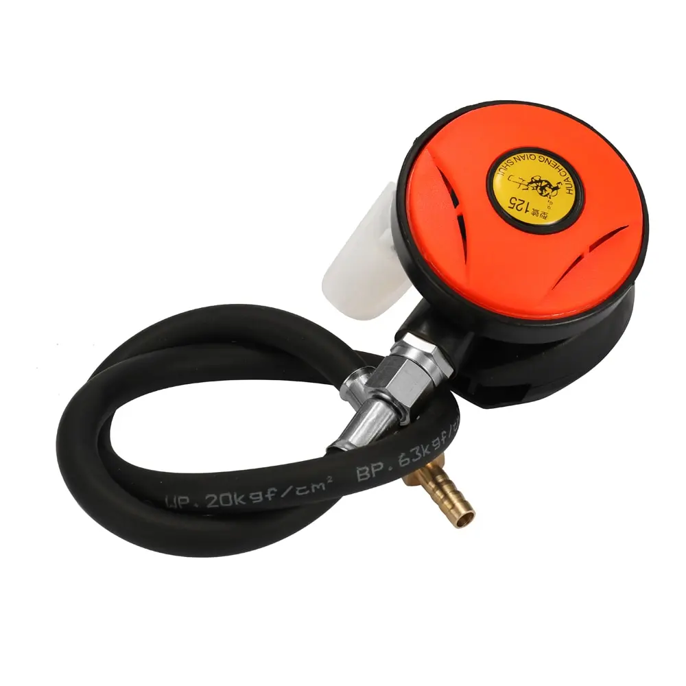 2nd Stage Adjustable Regulator Explorer Diving Divetwo Diving Regulator Stage Octopus Hookah with Mouthpiece - Цвет: Оранжевый