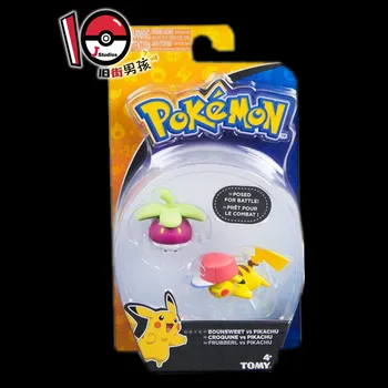 

TAKARA TOMY pokemon pikachu Bounsweet anime action & toy figures model toys for children