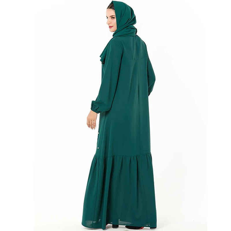 Plus Size Arabic Abaya Dubai Muslim Hijab Dress Islamic Clothing For Women Jilbab Caftan Marocain Kaftan Turkish Dresses Ramadan