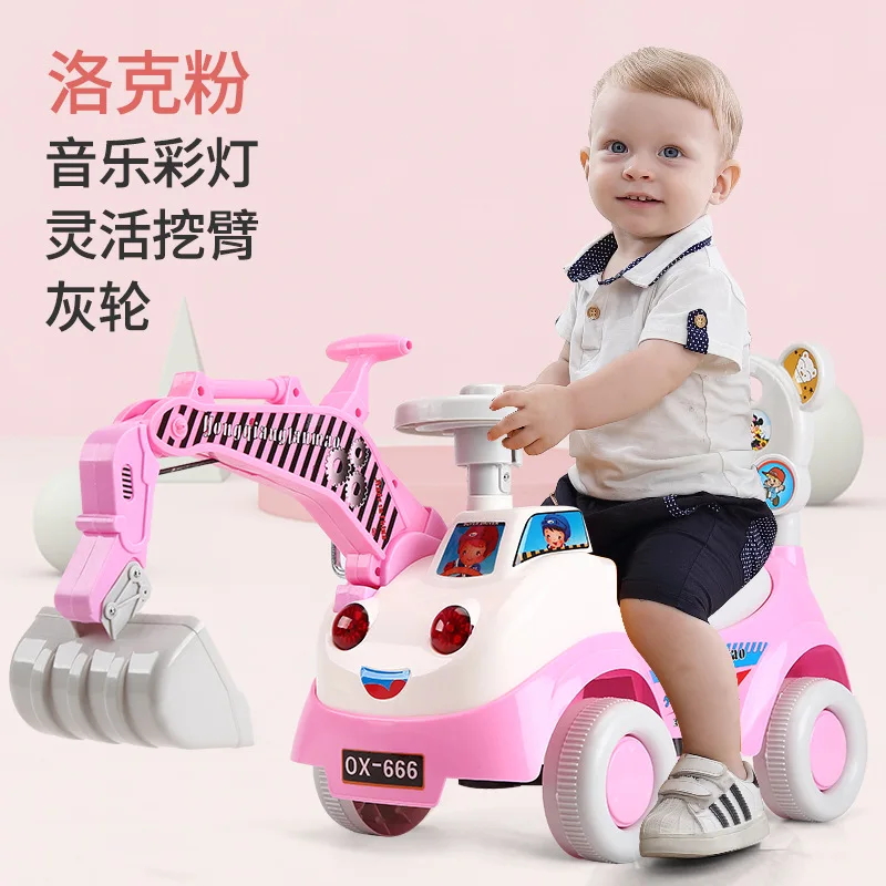 Outdoor Fun & Sports Ride On Toys & Accessories Ride On Cars baby excavator toy car baby Car Toy toys