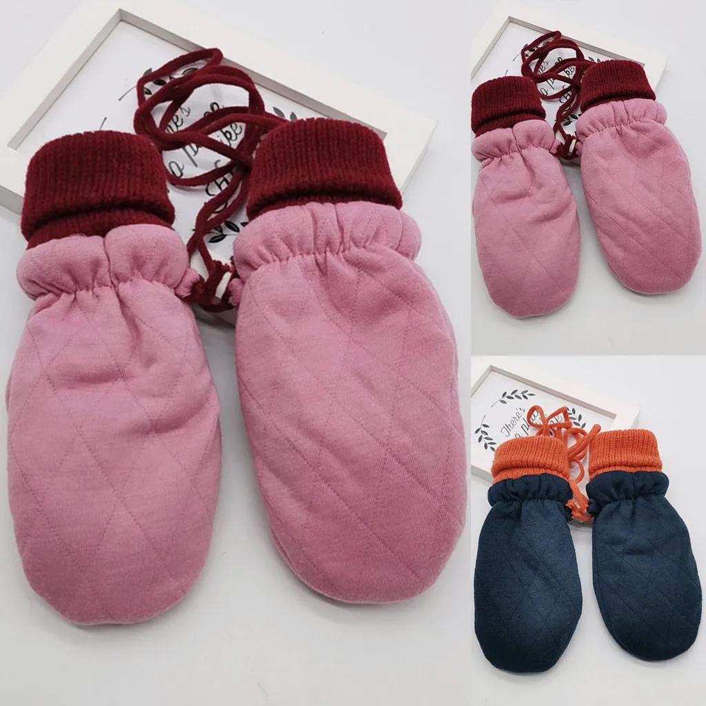 Детские перчатки; коллекция года; сезон весна-зима; теплые плотные варежки с героями мультфильмов; Зимние перчатки для катания на лыжах; ветрозащитные перчатки; теплые перчатки;# N26