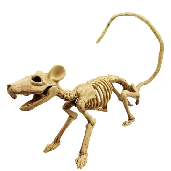 

Halloween Tricky Simulation Lizard Mouse Skeleton Skeleton Plastic Animal Skeleton Bones Horror Decoration Props Animal Par