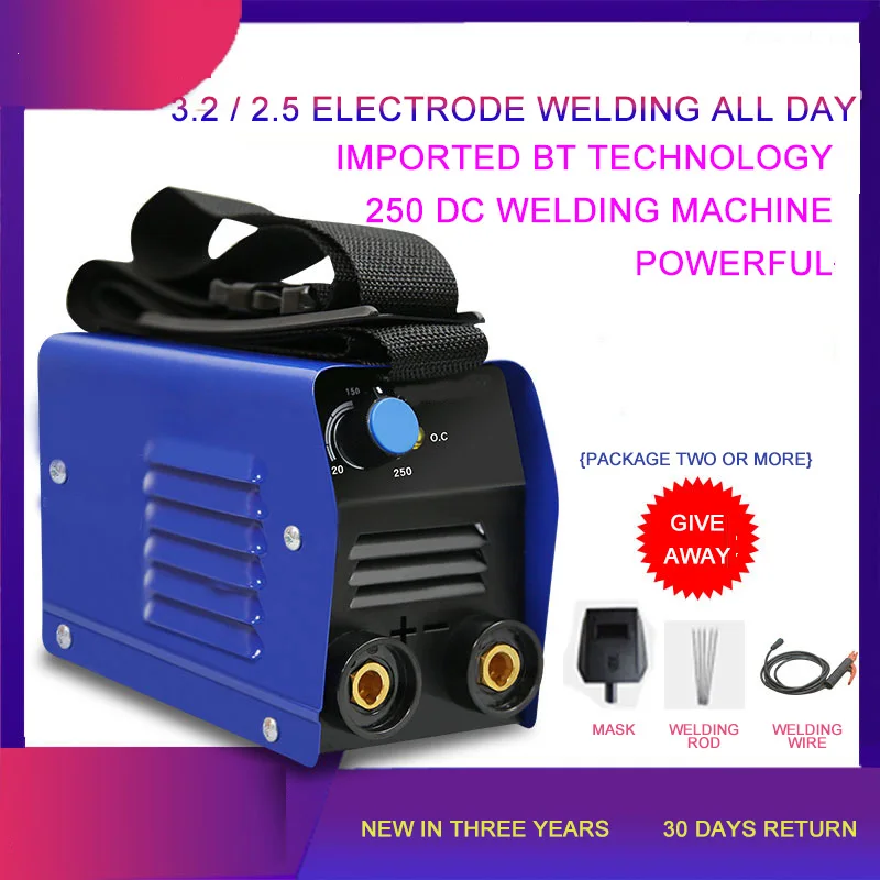 Mini Electric Welding Machine 220vhousehold Small Full Copper Stainless Steel Miniature Dual-use Portable Manual Type Minimum DC