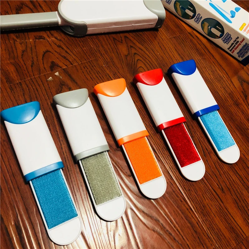 

2pcs/set Multi-functional Pet Cat Dog Hair Brush Reusable Self-Cleaning Sofa Clothes Animal Fur Remover Scrub Clean Tools