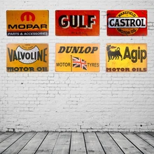 Valvoline Mopar винтажные оловянные вывески Ретро металлическая пластина роспись стены украшение для бара дома клуба паба и так далее 30 см* 20 см