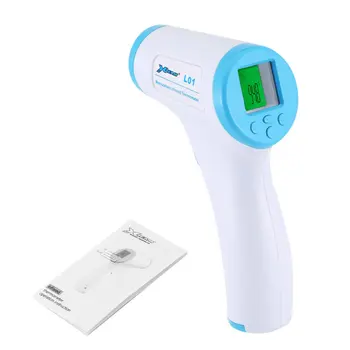 

High Quailty Thermometer Digital Body Temperature Fever Measurement Forehead Non-Contact Infrared LCD IR Thermometer Baby Adult