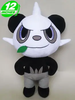 

Pancham Cartoon Figure Panda Plush Doll Big Eyes Stuffed Animals Kids Toys 12" 30 CM