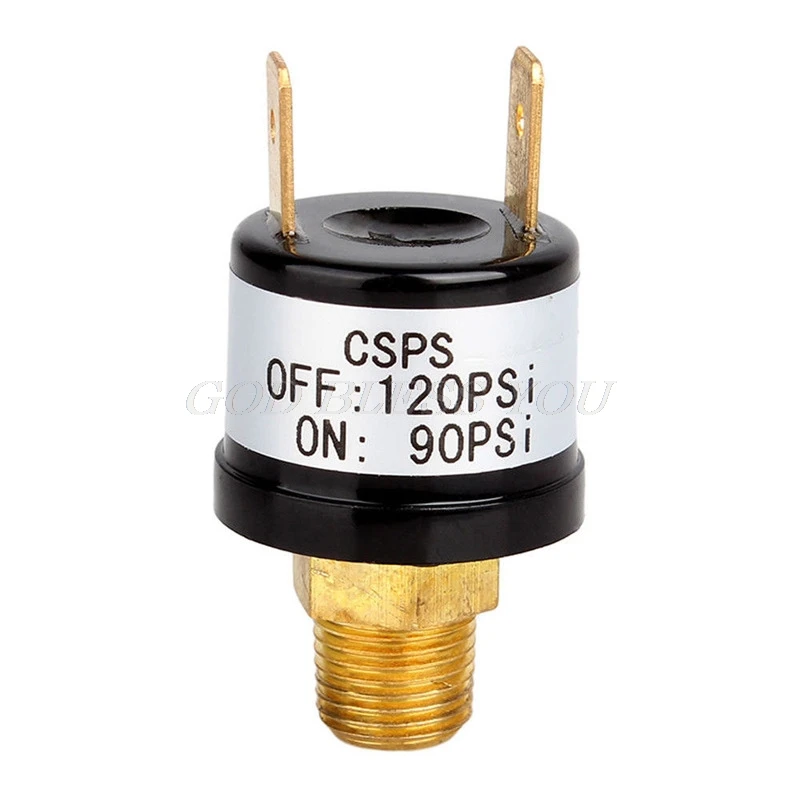 Sell Air Compressor Pressure Control Switch Valve Heavy Duty 90 PSI -120 PSI Hot Drop Shipping afbeelding