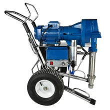 Безвоздушная шпатлевка высокого давления для распыления порошка многофункциональная Инженерная машина для распыления краски 220 В 4500 Вт 16 л/мин